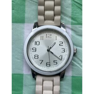 FMD Beige Band White Bezel Women’s Quartz Watch